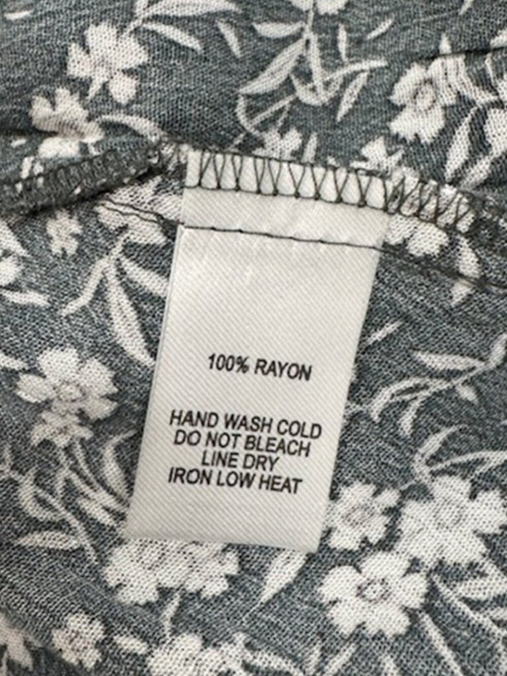 NWT Lulus Would Be Love Olive Green Floral Print Maxi Slip Dress (size S) - Picture 10 of 11